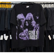 100% Cotton N Roses Guns & Roses Guns & Roses Guns Rock Band Short Sleeve T-Shirt High Street