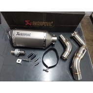 🇲🇾duke ktm 200/250/390 v1 ktm rc 200/250/390 akrapovic exhaust ekzos system