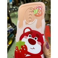 Oppo Reno 2F Case Strawberry Bear Protect Camera.