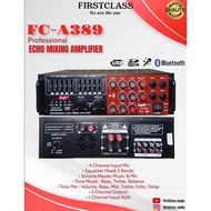 Firstclass FC A389 Karaoke amplifier fca389 fca 389