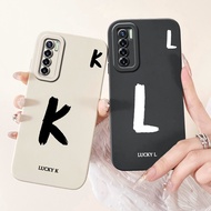 For Tecno Camon 17 Pro Case CG8 CG8h Cover Cute Lucky Letters Soft Silicone TPU Shockproof Casing Fo