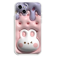 เคสโทรศัพท์กระต่ายน่ารัก Apple iphone