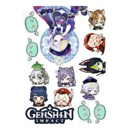 Custom GENSHIN IMPACT Topper | Genshin Impact Cake Decoration | Genshin Impact Skewer Topper