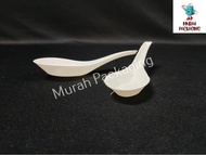 Shanghai Spoon (80pcs±) / Disposable Plastic Cutlery / Disposable Spoon / Spoon