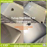 JuFosienMall MacBook Case BENING/Case Clear Transparent | Air 13.6 Inch M2 M3 Hardcase Touchbar Reti