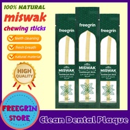 【Freegrin⚡】Mint Flavor Miswak 100% Organic Chewing Stick Premium Peelu Miswak Teeth Cleaning