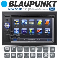 BLAUPUNKT NEW YORK 830 6.2” DOUBLE DIN MULTIMEDIA NAVIGATION CAR DVD Player GPS Ready, Bluetooth, US