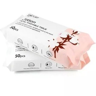 Excue cotton facial washable tissue disposable  facial towel / cotton tissue / facial washable tissu