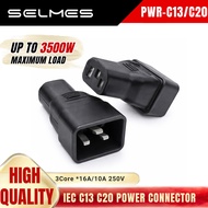 IEC C19 C14 Power Adapter Power Connector For PDU UPS PC DESKTOP -SELMES