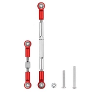 Metal 17G Gear Servo And Steering K Rod Servo Mount Set For WPL C14 C24 1/16 RC Car Upgrade Parts