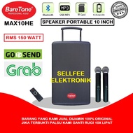 SPEAKER BARETONE 10 INCH MAX10HE / MAX-10HE /MAX 10 HE BLUETOOTH TWS