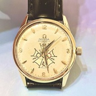 真品瑞士OMEGA歐米茄 奧運紀念14K金機械古董錶