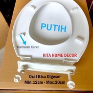 Toto Oreste Toilet Seat Cover Toilet Seat/ + Rubber Seat