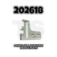202618 OVERLOCK | JAHIT TAPI NEEDLE PLATE (1 PCS) AT WHOLESALE PRICE