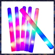 (RZDW) LED Foam Sticks - Glitter Light Sticks Party Supplies for Kids Light Sticks Carnival Birthday