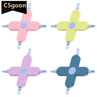 C5GOON 4-in-1 Baby Care Baby Dig Booger Clip Small Tool Cross Shaped Baby Nose Scoop Ear Scoop Nail 