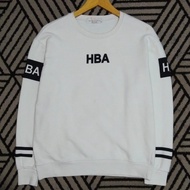 cn secondbrand hba crewneck second branded hood by air