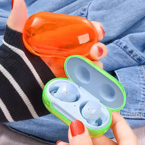 Case for Samsung Galaxy Buds Plus Case Hard PC Clear Protective Cover for samsung Galaxy buds plus b
