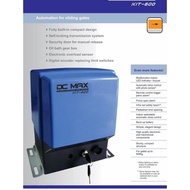 DC Max Sliding Autogate