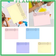 [Flameer] Silicone Craft Mat for Kids Silicone Sheet Resin Multipurpose Lightweight Folded Storage Silicone Art Mat for Jewelry Casting