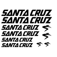SANTA CRUZ Sticker Decal for Mountain Bike and Road Bike (Sticker cut out)
