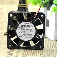 Ready Stock Original NMB 6cm 6015 5V0.12A 2406KL-01W-B29 Double Ball 3-Wire Silent Fan