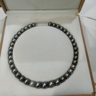 kalung mutiara air laut hitam