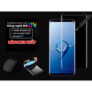 Paste Samsung S7 Edge / S8 / S8 Plus / S9 / S9 Plus / S10 Plus full screen UV glue