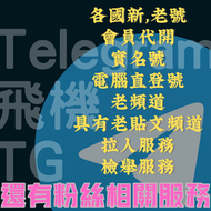 Telegram TG號 飛機號 實名號 TG電腦小號 TG大量私聊 群發 拉人等各類TG業務 可代碼