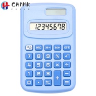CHINK Mini Pocket Calculator, Silent Large LCD Display Scientific Calculator, Portable 8-Digit 8-Dig