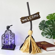 Halloween witch broom ghost house escape room restaurant amusement park creative ideas
