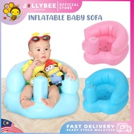 Jollybee Inflatable Baby Sofa Portable PVC Kids Sofa Safety Training Pushchair for Playing Bathing Beach Poolside 婴儿沙发