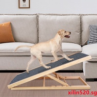 【 stock Fast Shipping】Dog ramp Dog Steps Adjustable Pet Dog Ladder Dog Sofa Ladder Pet Non Slip Ramp