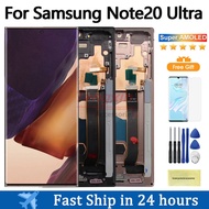 New OLED Display For Samsung Galaxy Note 20 Ultra 5G LCD Display N985F N986B Touch Screen Digitizer 