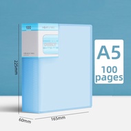 Thickened A4 Transparent Data Folder A5 File Folder 16K Multi-layer Student Paper Folder B5 Pregnan