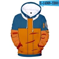 Anime Hoodie Boy Newest 3D Naruto Hoodies Harajuku Sweatshirts Men Women Tops Kids pullovers Naruto Casual boys girls Outwearanime hoodie Others