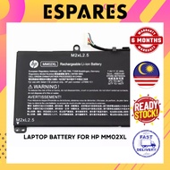 LAPTOP Battery for HP MM02XL HSTNN-IB8Q HSTNN-DB8U L28076-005 HSTNN-1B8Q L27868-1C1 L27868-2D1