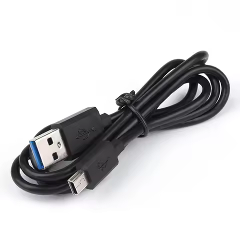 3.3FT Mini USB Cable Type A Male to Mini B Cord Compatible with Hero 3+, PS3 Controller, Digital Cam