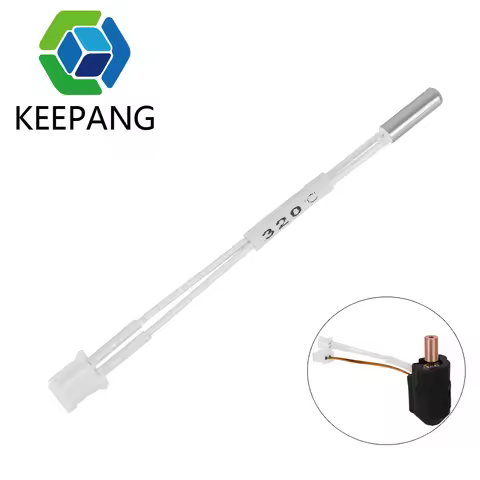 For Creality K1 Thermistor Ceramic Cartridge Heater 300°C High Temperature 100k thermistor ph2.0 The