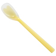 Shimomura Kihan Silicone Spoon Set (Large and Small) [Made in Japan] Dishwasher Safe, Flexible, One-