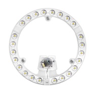 LED Retrofit Light Bead Kit for Ceiling Flush Light Ceiling Fan Light Replacement Panel PCB 36W Circle Replacement Board Bulb