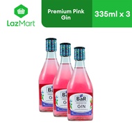 The Bar Premium Pink Gin 335ml - Pack of 3s