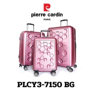 Pierre Cardin (ปีแอร์การ์แดง) กระเป๋าเดินทาง กระเป๋าไฟเบอร์ล้อลาก กระเป๋าขึ้นเครื่อง  รุ่น PLCY3-7150 หลายขนาด 20/25/29 พร้อมส่ง ราคาพิเศษ