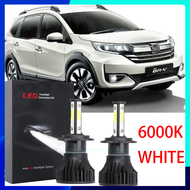 สำหรับ Honda BRV BR-V (ไฟหน้า) - X15 6000K ชุดหลอดไฟ LED LOW Beam เปลี่ยนหลอดฮาโลเจนสีขาว (1 คู่) หล