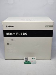 清貨價 Sigma 85mm f1.4 DG HSM  Art for L mount  全新 (not DG DN )