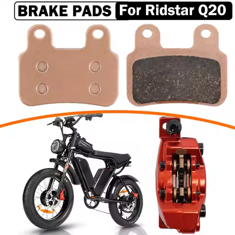 High Performance Semi-metallic Disc Brake Pads Fit XD-KLBS-DOTS XOD Calipers for Ridstar Q20Pro H26P