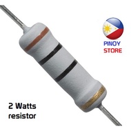2pcs 2W resistor 5% Metal Oxide Film Resistor Metal Film 10 47 100 220 1K ohm resistance 2 watts