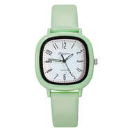 Jam Tangan Wanita Kasual Strap Kulit Fashion Jam Tangan Trendy 2025