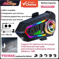 Rider Passenger Intercom System BT 6.0 10M Clear 3rd Party Link