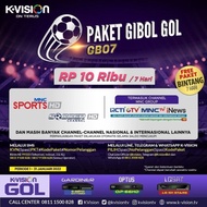 Voucher Paket Paketan Kvision K-Vision Bromo Cartenz Garmedia Gol Gb07